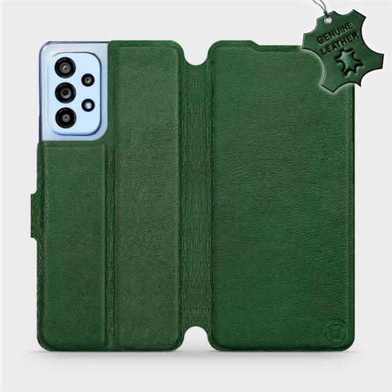 Hülle für Samsung Galaxy A53 5G - Farbe Green Leather