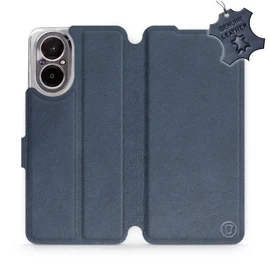 Hülle für Realme C67 4G - Farbe Blue Leather