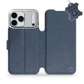 Hülle für Apple iPhone 17 Pro Max - Farbe Blue Leather