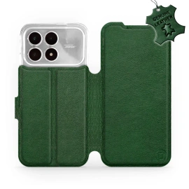 Hülle für Xiaomi Poco F8 Pro - Farbe Green Leather