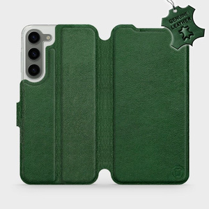 Hülle für Samsung Galaxy S23 Plus - Farbe Green Leather