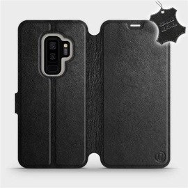 Hülle für Samsung Galaxy S9 Plus - Farbe Black Leather