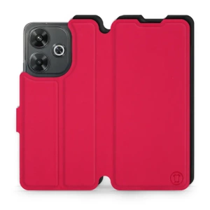 Hülle für Xiaomi Redmi 13 - Farbe Rot mit Schwarz