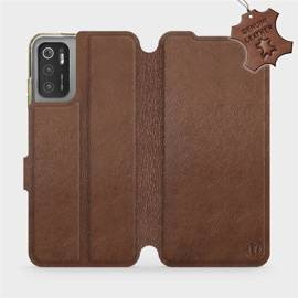 Hülle für Xiaomi Poco M3 Pro 5G - Farbe Brown Leather