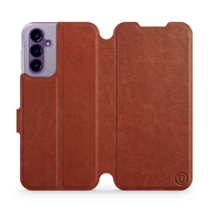 Hülle für Samsung Galaxy A14 5G - Farbe Brown&Orange