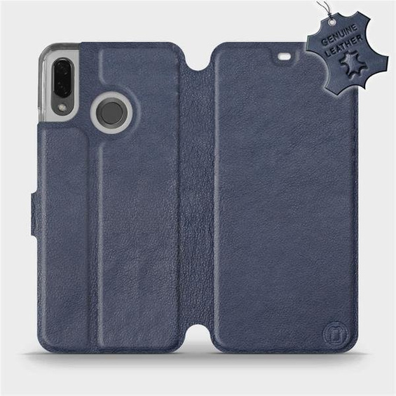 Hülle für Huawei Nova 3 - Farbe Blue Leather