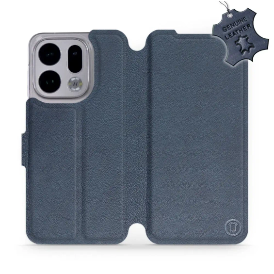 Hülle für OPPO Find X9 - Farbe Blue Leather