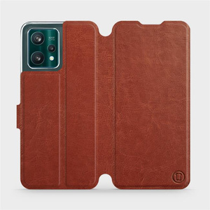 Hülle für Realme 9 Pro Plus - Farbe Brown&Gray