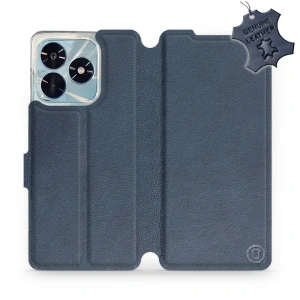 Hülle für Huawei Honor X5c Plus - Farbe Blue Leather