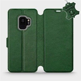 Hülle für Samsung Galaxy S9 - Farbe Green Leather