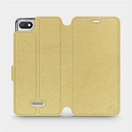 Hülle für Xiaomi Redmi 6A - Farbe Gold&Orange