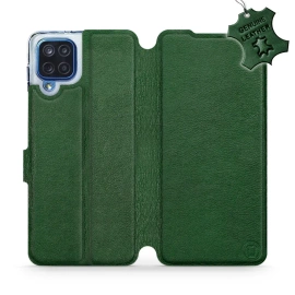 Hülle für Samsung Galaxy M12 - Farbe Green Leather