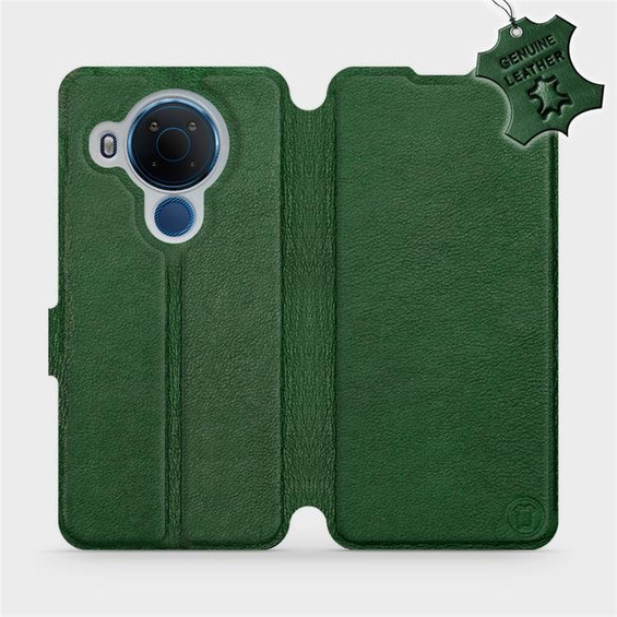Hülle für Nokia 5.4 - Farbe Green Leather
