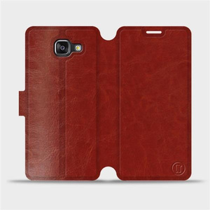 Hülle für Samsung Galaxy A5 2016 - Farbe Brown&Gray