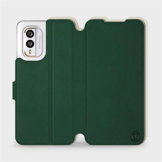 Hülle für Nokia X30 5G - Farbe Grün mit Platin