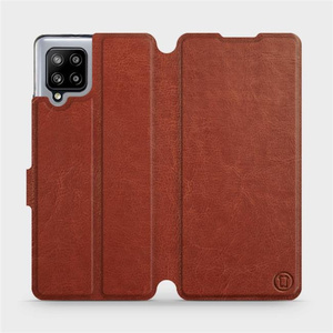 Hülle für Samsung Galaxy A42 - Farbe Brown&Gray