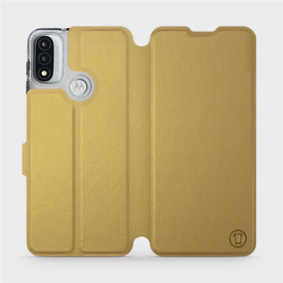 Hülle für Motorola Moto E20 - Farbe Gold&Gray