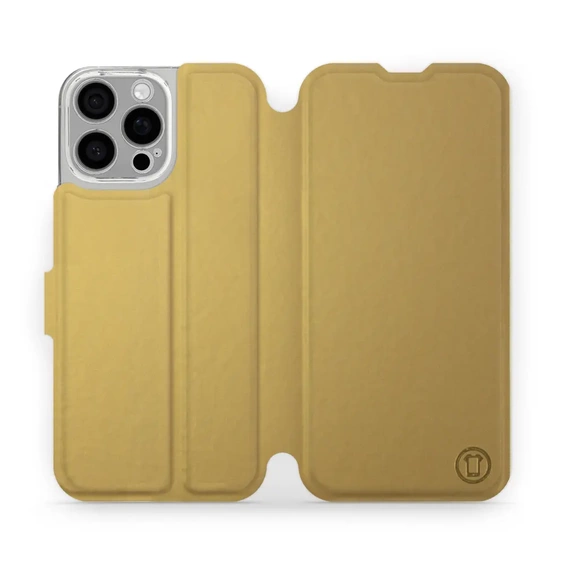 Hülle für Apple iPhone 16 Pro Max - Farbe Gold&Gray