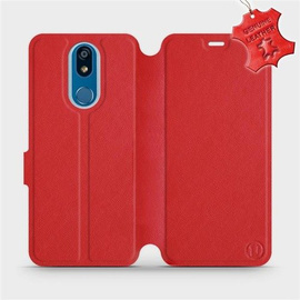 Hülle für LG K40 - Farbe Red Leather