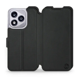 Hülle für Huawei Honor 400 Lite - Farbe Schwarz mit Schwarz