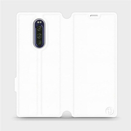 Hülle für Sony Xperia 1 - Farbe White&Orange