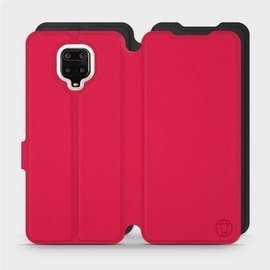 Hülle für Xiaomi Redmi Note 9 Pro - Farbe Rot mit Schwarz