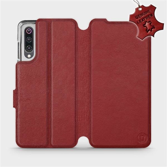 Hülle für Xiaomi Mi 9 - Farbe Dark Red Leather