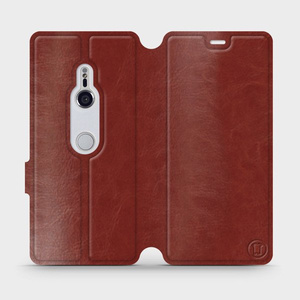 Hülle für Sony Xperia XZ3 - Farbe Brown&Gray