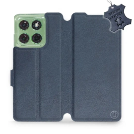 Hülle für Motorola Edge 60 - Farbe Blue Leather