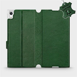Hülle für Sony Xperia XA1 Ultra - Farbe Green Leather