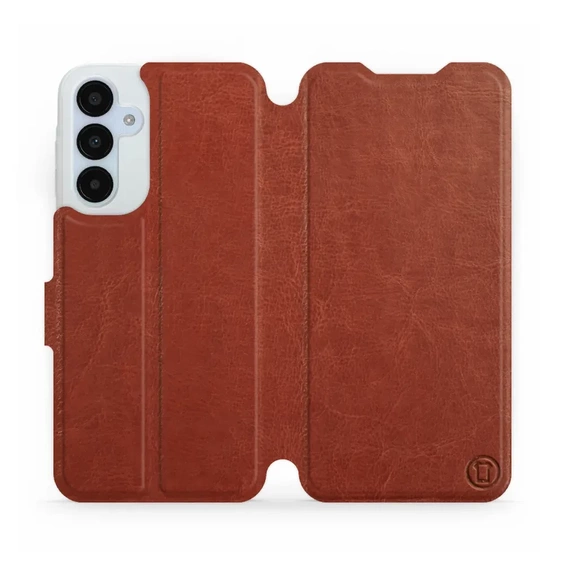 Hülle für Samsung Galaxy A25 5G - Farbe Brown&Orange