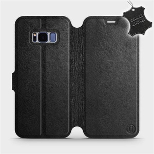 Hülle für Samsung Galaxy S8 - Farbe Black Leather