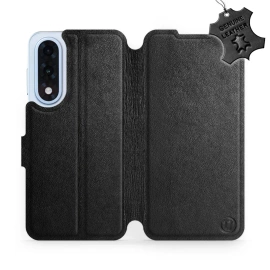 Hülle für OnePlus Nord 5 - Farbe Black Leather