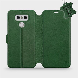 Hülle für LG G6 - Farbe Green Leather
