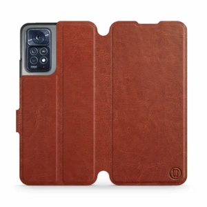 Hülle für Xiaomi Redmi Note 12 Pro 4G - Farbe Brown&Orange