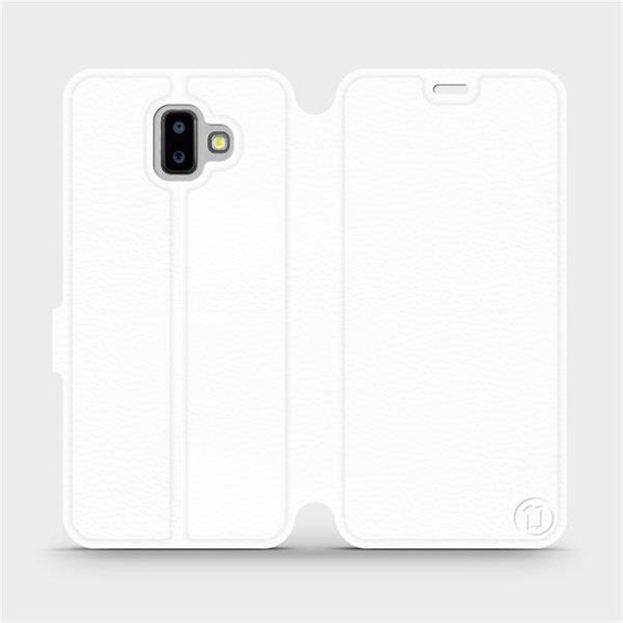 Hülle für Samsung Galaxy J6 Plus 2018 - Farbe White&Orange