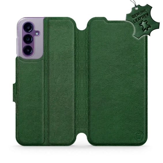 Hülle für Samsung Galaxy A14 5G - Farbe Green Leather
