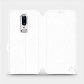 Hülle für OnePlus 6 A6000 - Farbe White&Gray