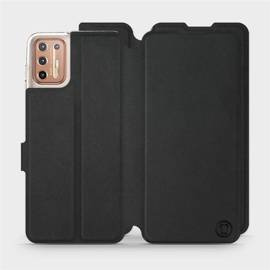 Hülle für Motorola Moto G9 Plus - Farbe Schwarz mit Schwarz