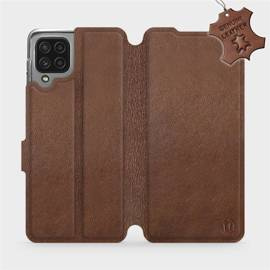 Hülle für Samsung Galaxy A22 4G - Farbe Brown Leather