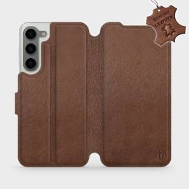 Hülle für Samsung Galaxy S23 Plus - Farbe Brown Leather