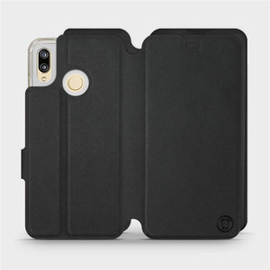 Hülle für Huawei P20 Lite - Farbe Schwarz mit Schwarz