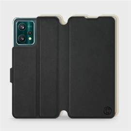 Hülle für Realme 9 Pro - Farbe Schwarz mit Platin