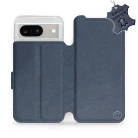 Hülle für Google Pixel 8 - Farbe Blue Leather