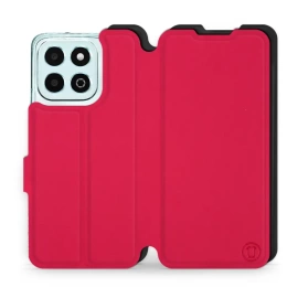 Hülle für Huawei Honor X6b - Farbe Rot mit Schwarz