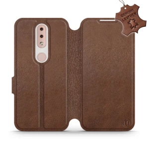 Hülle für Nokia 4.2 - Farbe Brown Leather