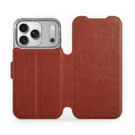 Hülle für Apple iPhone 17 Pro - Farbe Brown&Orange