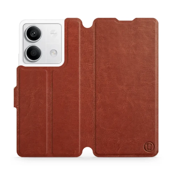 Hülle für Xiaomi Redmi Note 13 5G - Farbe Brown&Orange