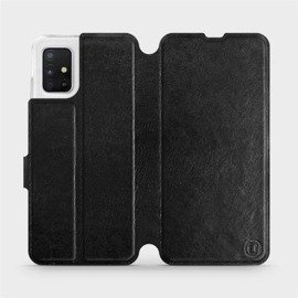 Hülle für Samsung Galaxy A51 - Farbe Black&Orange