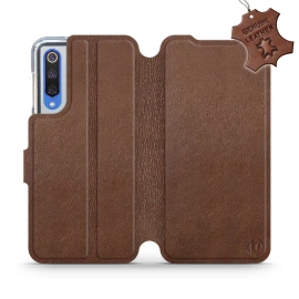 Hülle für Xiaomi Mi 9 SE - Farbe Brown Leather